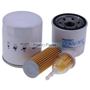Filter Kit M806418 MIU804763 AM116304 LVA16054 for John Deere Compact Utility Tractor 1023E 1025R 1026R 2025R — 3
