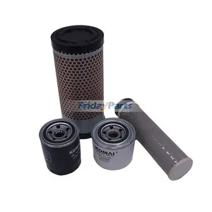 Filter Kit  for John Deere Excavator 35G With Yanmar Engine 3TNV88 Tier 4 — 4