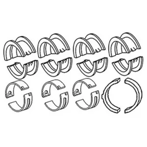 Bearing Set Main (.010" Set Of 7) for Case® || Replaces OEM # MB451-10