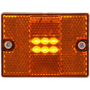 MCL36AB Yellow marker/clearance light with reflex