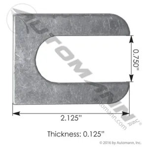 Automann MFL114 Alignment Shim 1/8in Freightliner