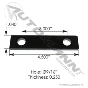 Automann MHS8949 Shim Plate Hendrickson