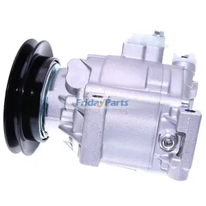 12V 122cm 1 Grove SCS06C A/C Compressor MIA10078 for Yanmar Engine 3TNV84T 4TNV84T John Deere Tractor 3320 3520 3720 3033R 3038R 4049R 4075R — 5