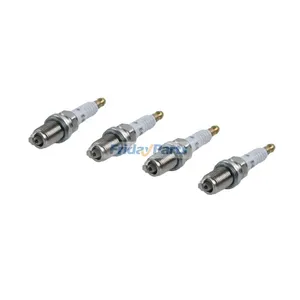 4 Pieces Spark Plug MIU11020 for Briggs & Stratton Engine 31P707 40H777 John Deere Mower Z335E Z915B Z925A E100 — 2