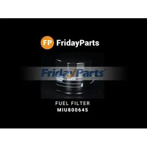 Fuel Filter MIU800645 for John Deere Tractor 2520 2720 3005 3032E 3203 3320 — 6