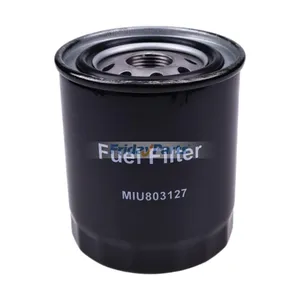 Black Fuel Filter MIU803127 for Yanmar Engine 3TNV86 3TNV88 4TNV86 John Deere Mower 1570 1575 1580 1585 7400A 7500A 7700A — 7