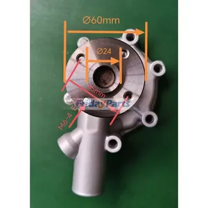 Water Pump With Gasket MM409301 MM407405 for Mitsubishi Engine S3L S3L2-T… — 7