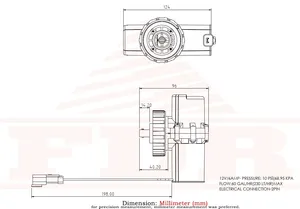 Fuel Extraction Pump 12V for Caterpillar Perkins MP10325 232-5877… CAT Backhoe 414E 416D… — 5