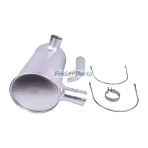 Muffler 6209-11-5231 6735-11-5541 for Komatsu Engine 6D95 6D102 Excavator PC200-6 PC210-6 PC220-6 PC220LC-6 — 5
