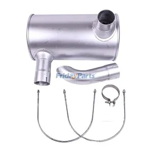Muffler 6209-11-5231 6735-11-5541 for Komatsu Engine 6D95 6D102 Excavator PC200-6 PC210-6 PC220-6 PC220LC-6 — 4