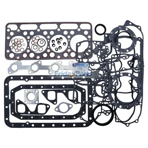 Overhaul Gasket Kit for Kubota V1702 V1702B Engine KH90 Bobcat 743 733 Excavator