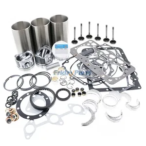 Overhaul Rebuild Kit for Yanmar Engine 3TN66 3TN66E 3TN66C 3TN66L John Deere Tractor 330 332 240 415