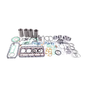 Overhaul Rebuild Kit for Kubota Engine V1903 Tractor L3600DT L3710HST L3710 Excavator KX151 K101