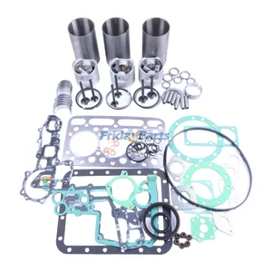 Overhaul Rebuild Kit for Kubota Engine D1402 D1402DI Excavator KH91 Mustang Loader 342