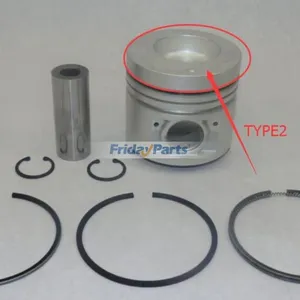 Overhaul Rebuild Kit for Kubota Engine D1402 D1402DI Excavator KH91 Mustang Loader 342 — 2