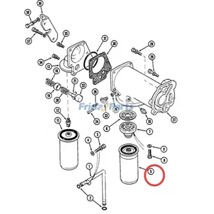 Oil Filter 12187 for CASE Tractor 9150 9170 9180 CS-360 KM-225 KM-280 PT270 PTA251 ST250 ST320 ST350 — 5