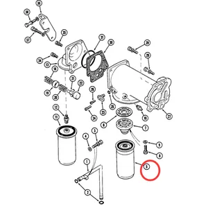 Oil Filter 12187 for CASE Tractor 9150 9170 9180 CS-360 KM-225 KM-280 PT270 PTA251 ST250 ST320 ST350 — 5
