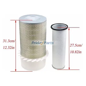 Air Filter Set P182054 P131394 - Replaces Donaldson — 4