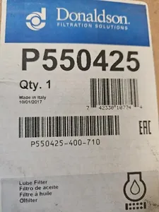 Filtr oleju P550425 — 2
