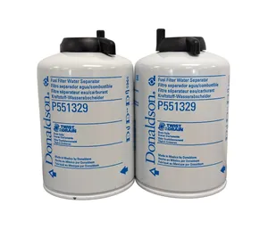P551329 Donaldson Fuel Filter, Water Separator Spin-On Twist&Drain (pack of 2)