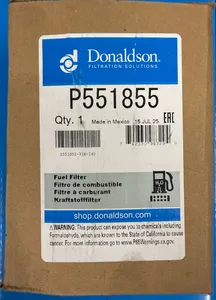 Donaldson Fuel Filter Water Separator SpinOn P551855 — 3