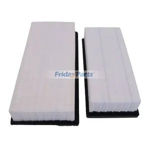 Cabin Air Filter Set 265-6618 265-6619 for Caterpillar CAT Engine 3044C C3.4 Loader 226D 232D 236D 242D 256D 259D 279D 287C 289D 299D 299D2 — 2