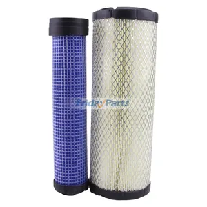 Outer & Inner Air Filter P775631 P775298 11013-7038 11013-7039 for Kawasaki Engine FX751V FX801V FX850V FX921V Bad Boy Mower Outlaw John Deere ZTrak Mower