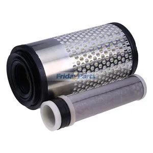 Baldwin Outer & Inner Air Filter PA4632 PA4633 for Kubota Tractor — 3