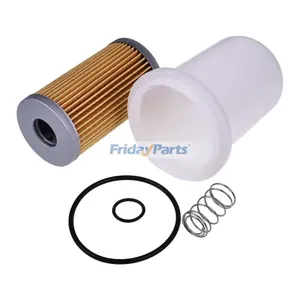 Fuel Filter With O-ring & Bowl 15231-43560 1T021-43580 for Kubota Tractor B7100 B6100 B4200D B6000DT B6200D B7300 Excavator K-008 KH-007H — 2