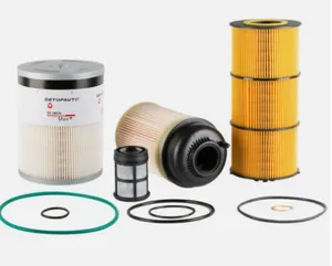 Oil & Fuel Filter Kit Fit Compatible with Freightliner DD13 DD15…