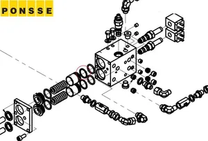 Ponsse 0060331 - Hydraulik - Skogsmaskiner