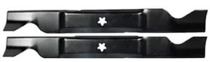 DMHV1017 Set of 2 Husqvarna Craftsman Poulan 46" Lawn Mower Blades