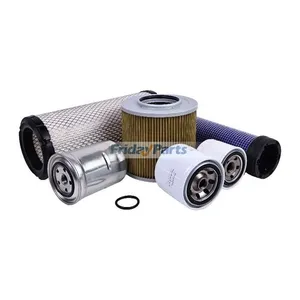 Maintenance Filter Kit for Kubota Excavator U45 U55 U55-4 — 4