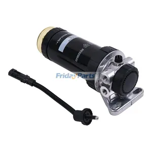 Fuel Filter Water Separator and Housing RE541922 RE529641 for John Deere Engine 3029 4045 6068 Excavator Tractor