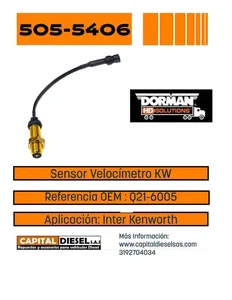 SENSOR VELOCIMETRO METALICO KW Q21-6005 DORMAN