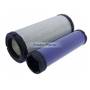 Air Filter Set R1401-42280 R1401-42270 for Kubota Engine D1703 D1803 V1505 V2203 V2403 Excavator KX121-3 KX161-3 U45S U55-5 Tractor M4700 M4900 — 2