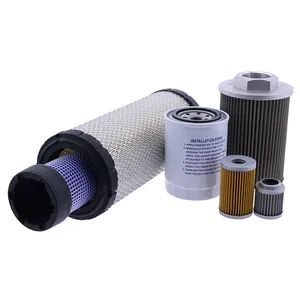 Maintenance Filter Kit for Kubota KX121-3 Mini Excavator — 4