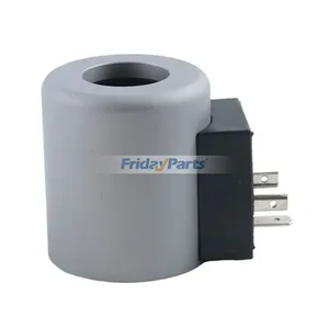 12V Aftermarket Bosch Rexroth R901333224 Hydraulic Solenoid Valve Coil for Excavator Loader — 5