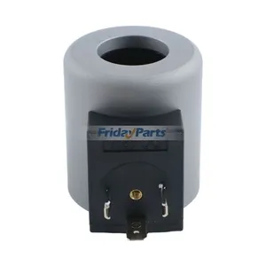 12V Aftermarket Bosch Rexroth R901333224 Hydraulic Solenoid Valve Coil for Excavator Loader — 4
