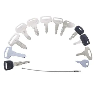 12 Pcs Key for Most Kubota Tractor Models B L M BX Equipment — 2
