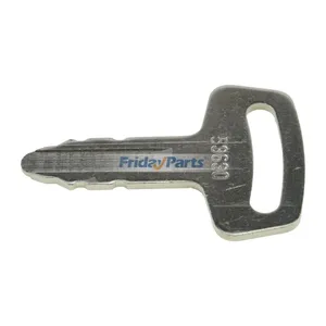 6 Pcs Ignition Keys RC101-53630 for Kubota K008 K008-3 KH101 KH151 KH170 Excavator — 4