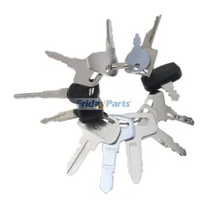 12 Pcs Key for Most Kubota Tractor Models B L M BX Equipment — 2