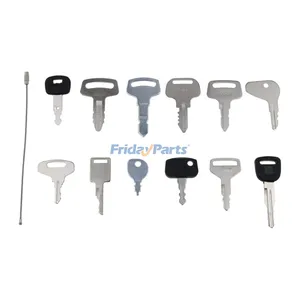 12 Pcs Key for Most Kubota Tractor Models B L M BX Equipment