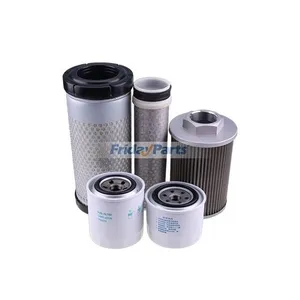 Filter Kit RD158-42270 RD158-42280 HH164-32430 RD411-62210 RD159-51020 for Kubota Mini Excavator KX040-4 — 2