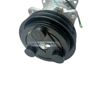 24V 2PK 135mm TM-15 A/C Compressor RD5-7163-0 for Link-Belt Excavator 4300 5800 6000 — 2