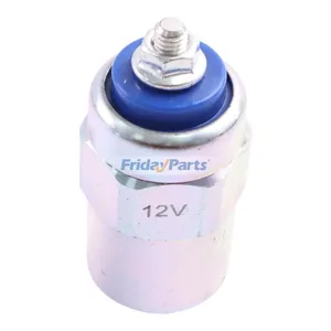 12V Solenoid Valve Shut Off RE22744 RE54064 for John Deere Tractor 6300 5400… — 5