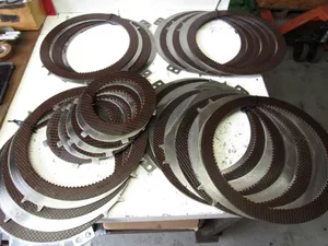 John Deere Power Shift Clutch Plates Disks Pack 4840 RE234259 R46416 R81922 AR94517 For Assy RE237933 — 10