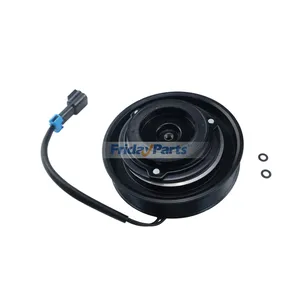 10SRE18C A/C Compressor Clutch RE326205 for John Deere Engine 6068 6090 Tractor 9560RT 7200R 7260R 8R230 9360R 9420R 9620R