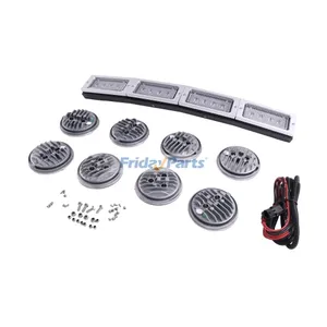 12V Nose LED Conversion Light Kit for John Deere Tractor 4555 4755 4955 4560 4760 4960 — 2