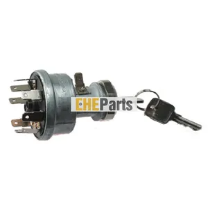 Aftermarket John Deere Ignition Switch RE45963 With Key AR51481 For Tractor 1054 1204 1354 1404 5-750